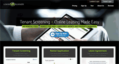 Desktop Screenshot of leaserunner.com